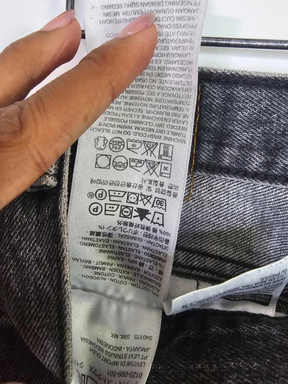 501® Original Fit Women's Jeans Pretty Please Black size 31x32